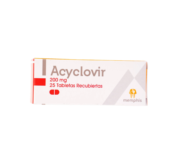 ACICLOVIR 200 MG X 5 TAB MEMPHIS 7704412066014