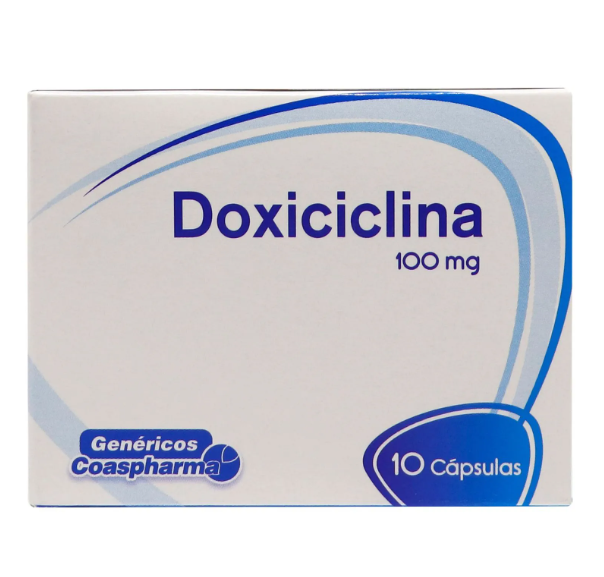 DOXICICLINA 100 MG X 10 CAP COAS 7703712032552