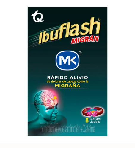 IBUFLASH MIGRAN X 1 UND LAB MK 7702057092344 7702057612900 7702057091965 7702057063900