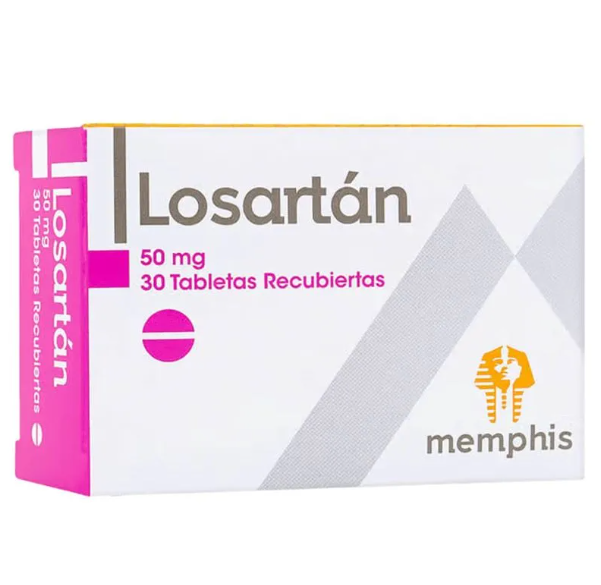 LOSARTAN 50 MG X 30 TAB LAN MEMPHIS 7704412165816