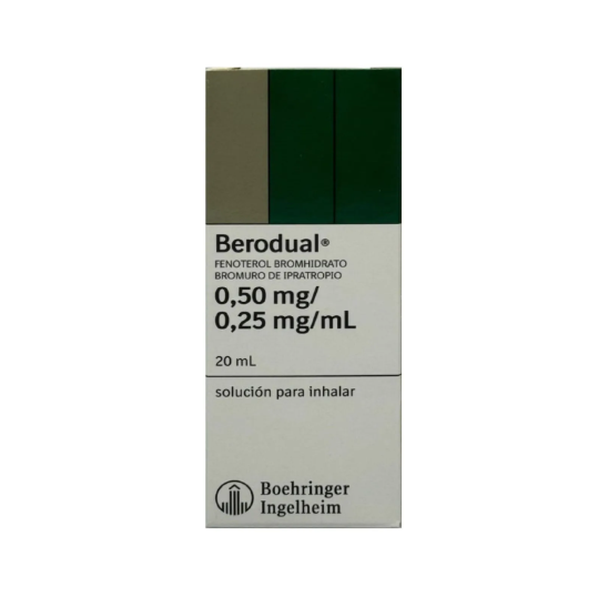 BERODUAL SOLUCION PARA INHALAR 20 ML 7703381000463